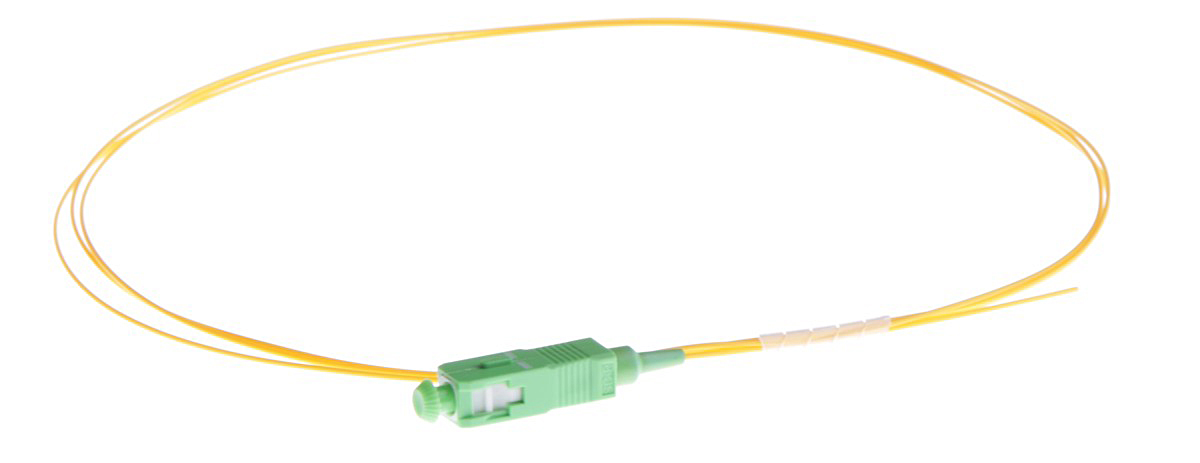 Masterlan fiber optic pigtail, SCapc, Singlemode 9/125, 1.5m
