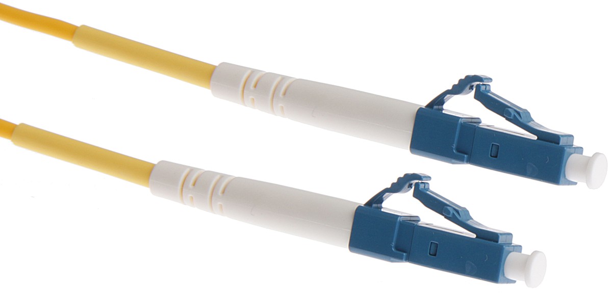 Masterlan fiber optic patch cord, LCupc-LCupc, Singlemode 9/125, simplex, 3m