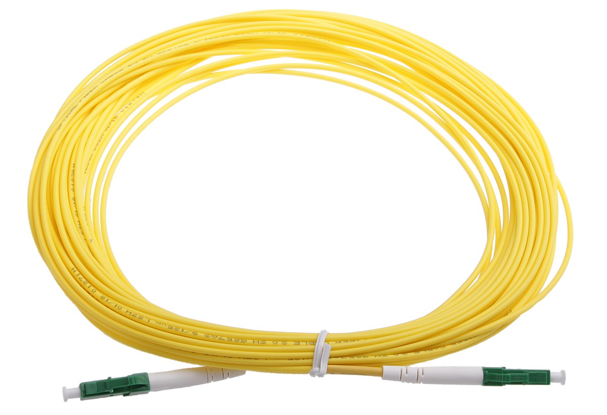 Masterlan fiber optic patch cord, LCapc-LCapc, Singlemode 9/125, simplex, 15m