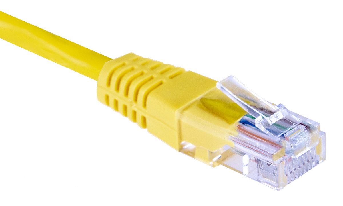Masterlan patch cable UTP, Cat5e, 3m, yellow