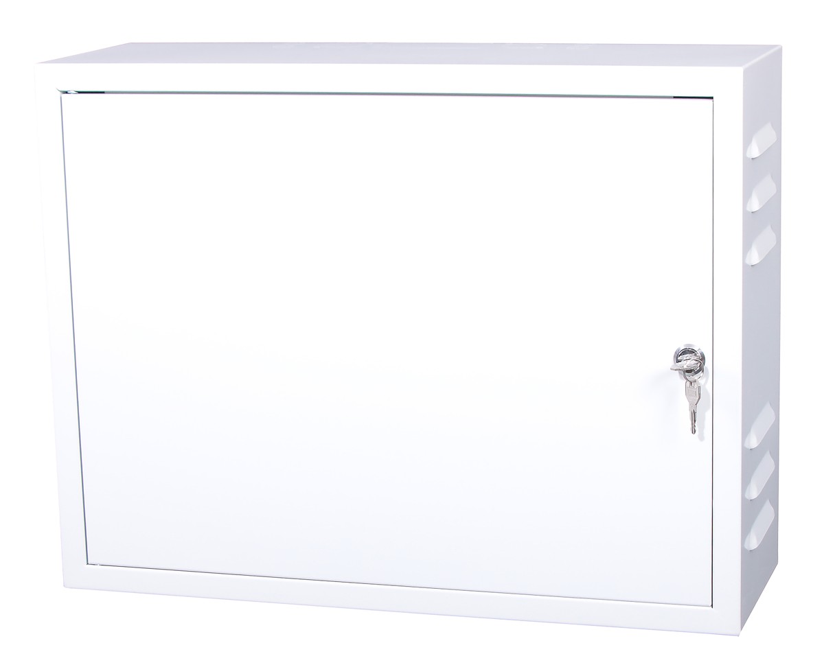 Masterlan Wall Box 520x400x180, metal, lockable, with ventilation