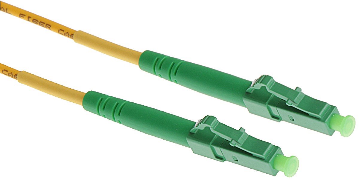Masterlan fiber optic patch cord, LCapc-LCapc, Singlemode 9/125, simplex, 5m